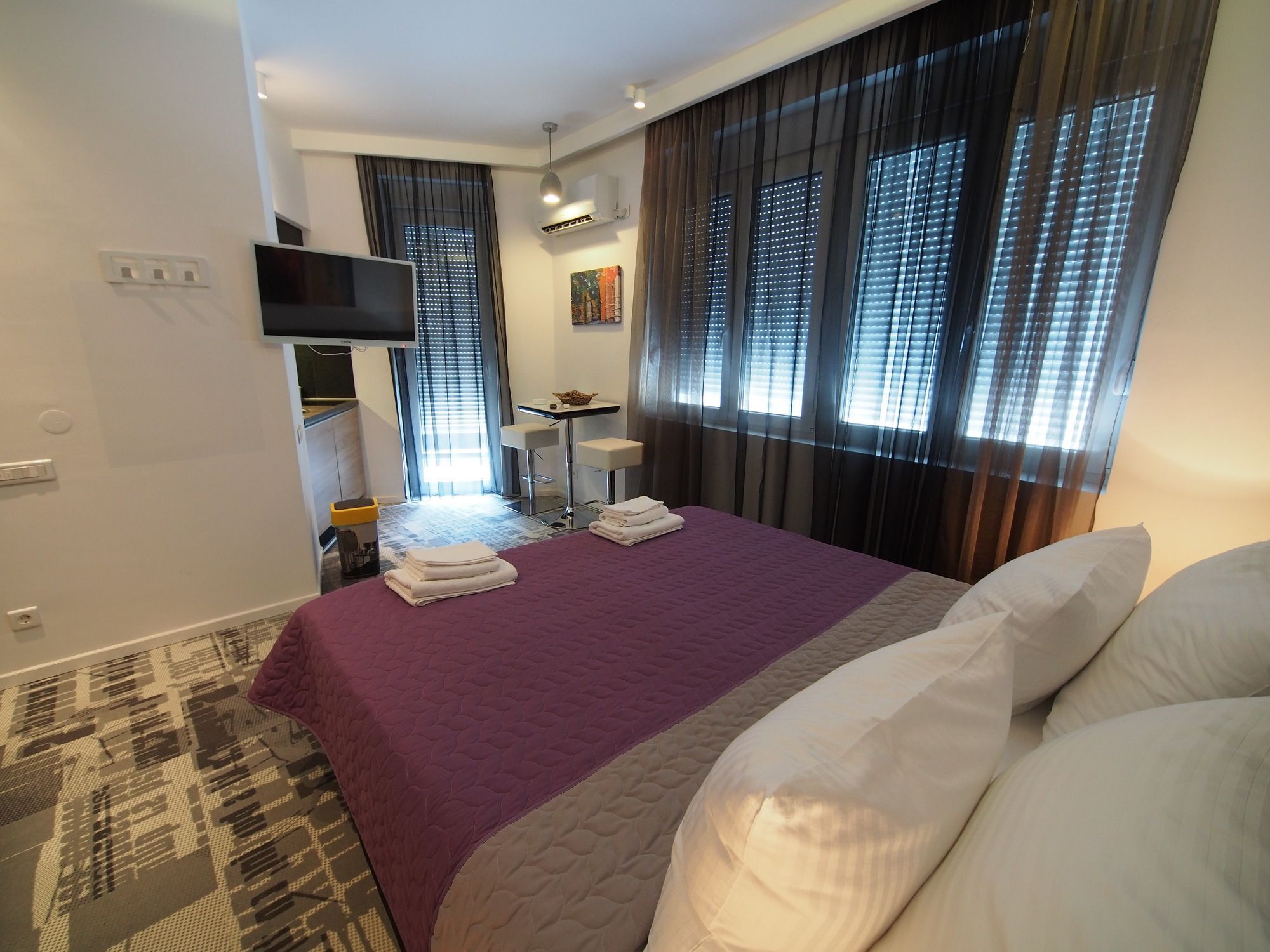 Lux Apartment In Belgrado Buitenkant foto