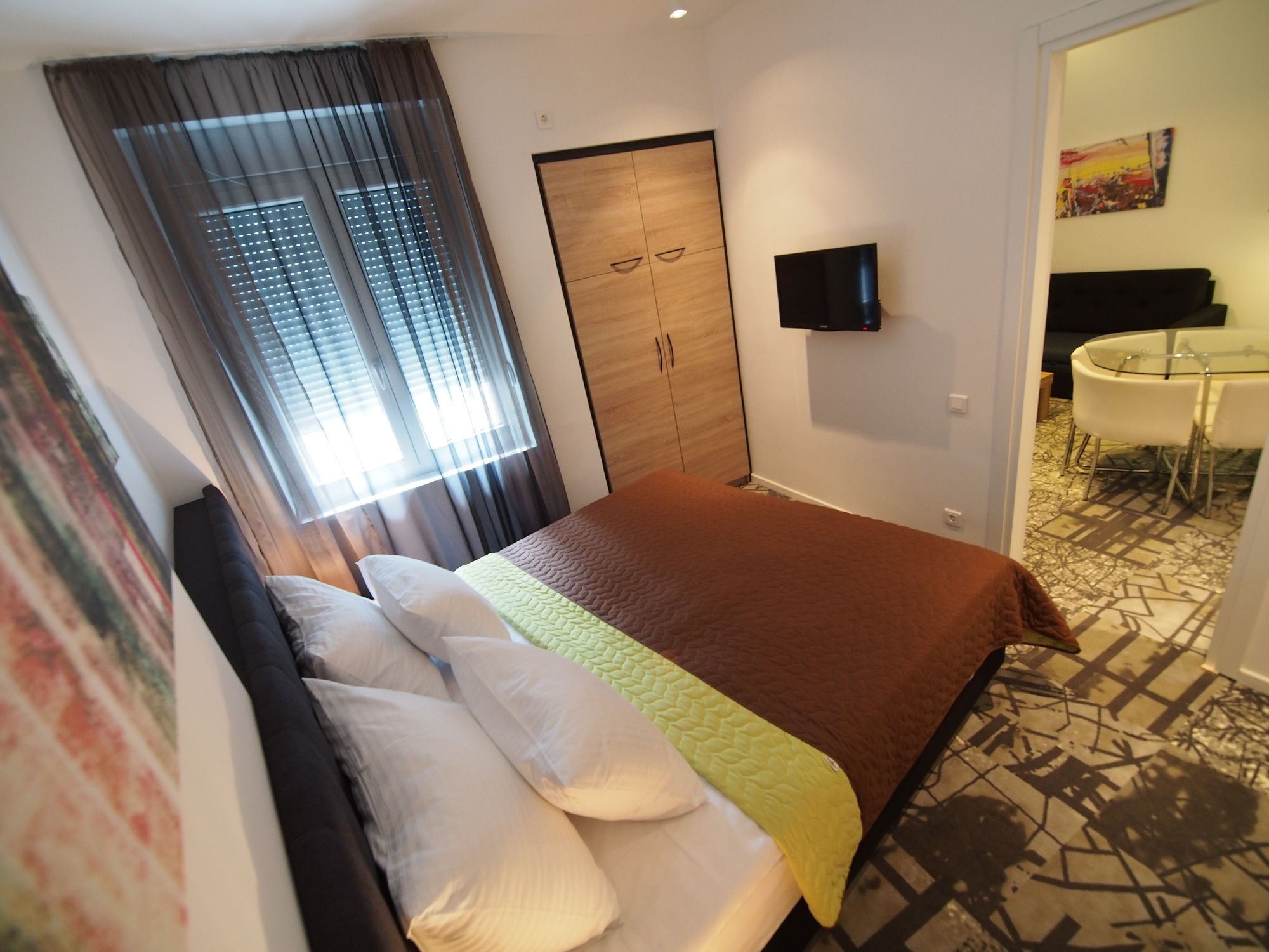 Lux Apartment In Belgrado Buitenkant foto